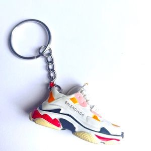 Mini shoe keychain. Listing is for ONE keychain pictured.